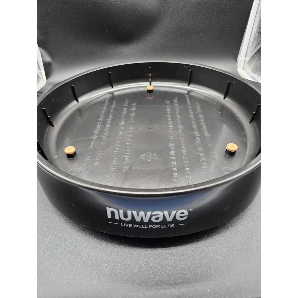 Cool To Touch Base For Nuwave Pro Plus Infrared Oven Part# 26004‎